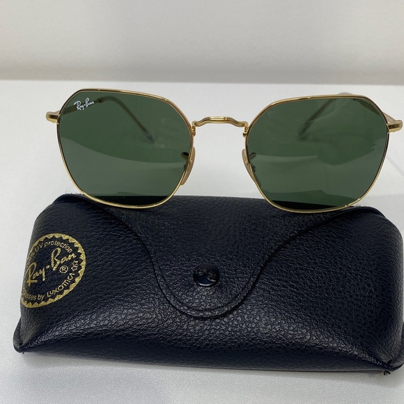 🆕 Ray-Ban Hexagonal Titanium Sunglasses - Picture 7 of 11